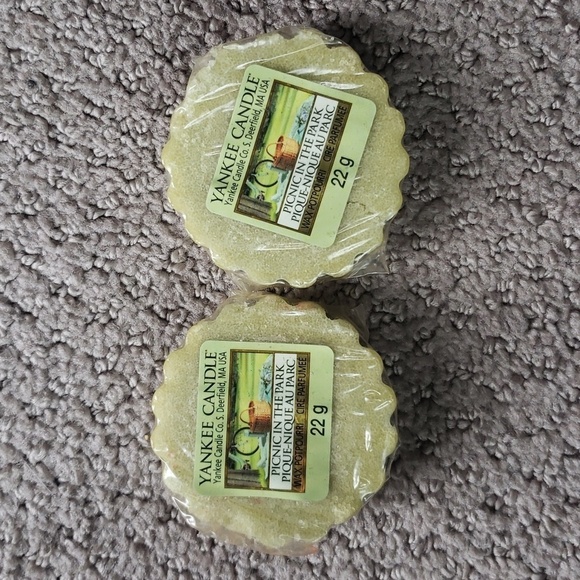 Yankee candle votive tart candles lot of picnic in the park retired - Picture 1 of 1